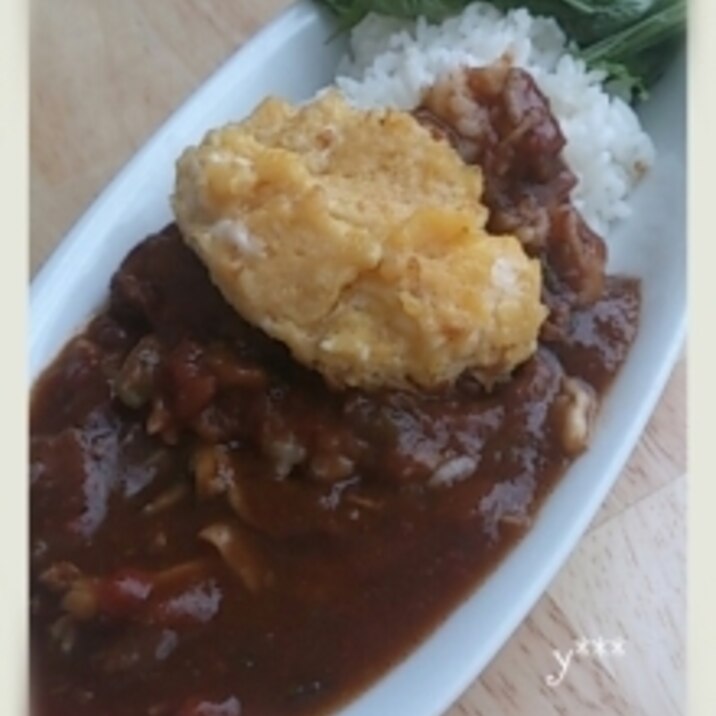 トマト缶で簡単ヘルシーカレー風